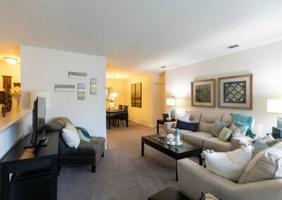 Brookfield Apartment Interior - living room